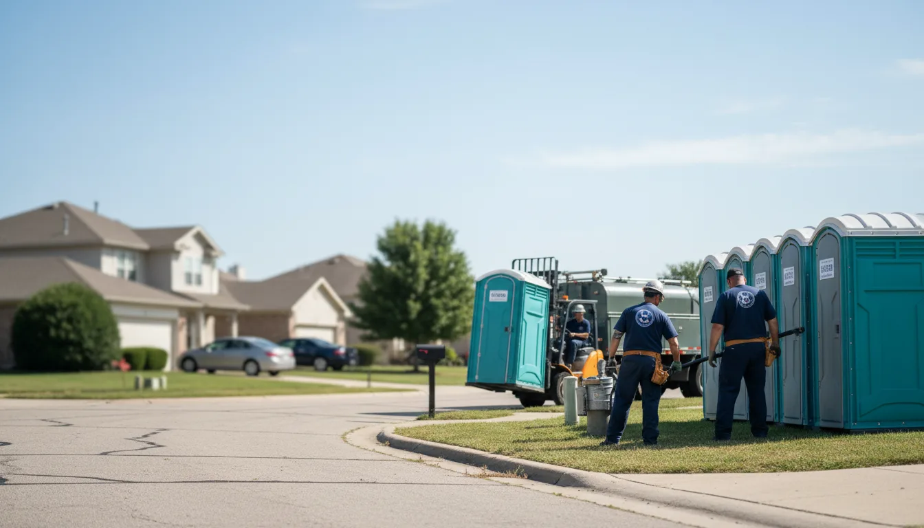 Porta Potty Rental in Schiller Park, IL near me